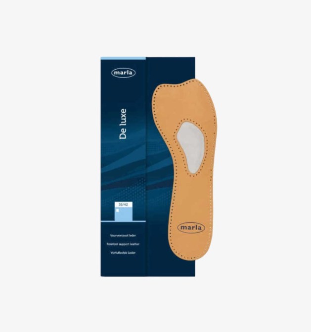 Marla de luxe voorvoetzool van leder